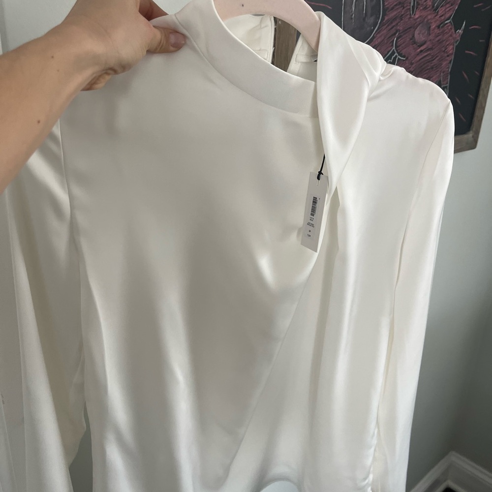 Aritzia White Blouse